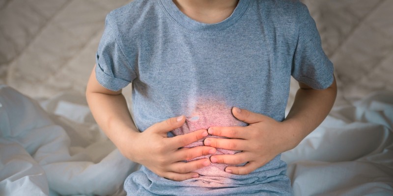 Hình ảnh viên thuốc Myonal 50mg và biểu tượng đau dạ dày