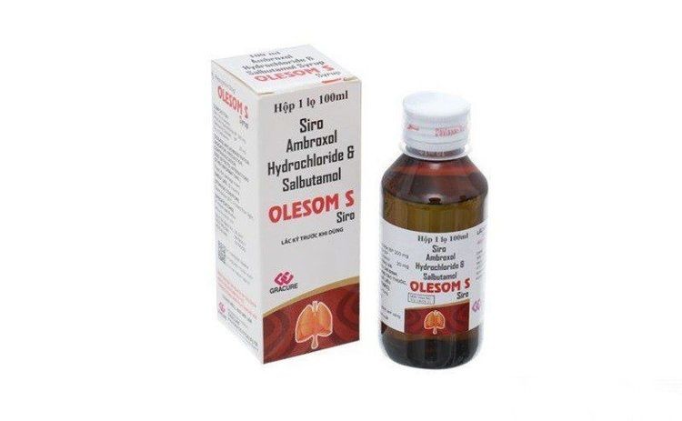 Thuốc Olesom được bào chế dưới dạng siro dễ sử dụng