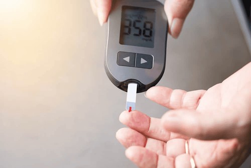 Biểu đồ kết quả xét nghiệm máu cho bệnh nhân đái tháo đường