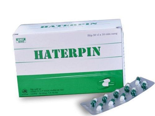 Minh họa các tương tác có thể xảy ra khi dùng thuốc Haterpin